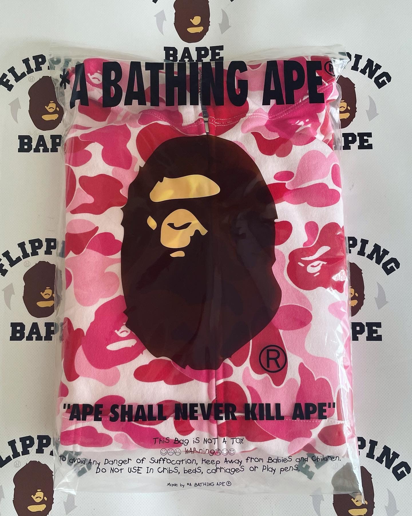 Bape BAPE BIG ABC CAMO BAPE RELAXED FIT FULL ZIP HOODIE Size US L / EU 52-54 / 3 - 4 Thumbnail