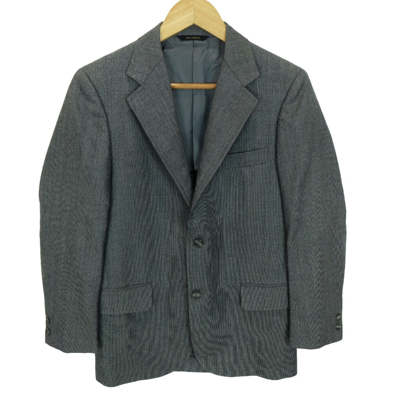 Japanese Brand NEW YORKER Blazer Smart Formal Coat Size 36R - 2 Thumbnail
