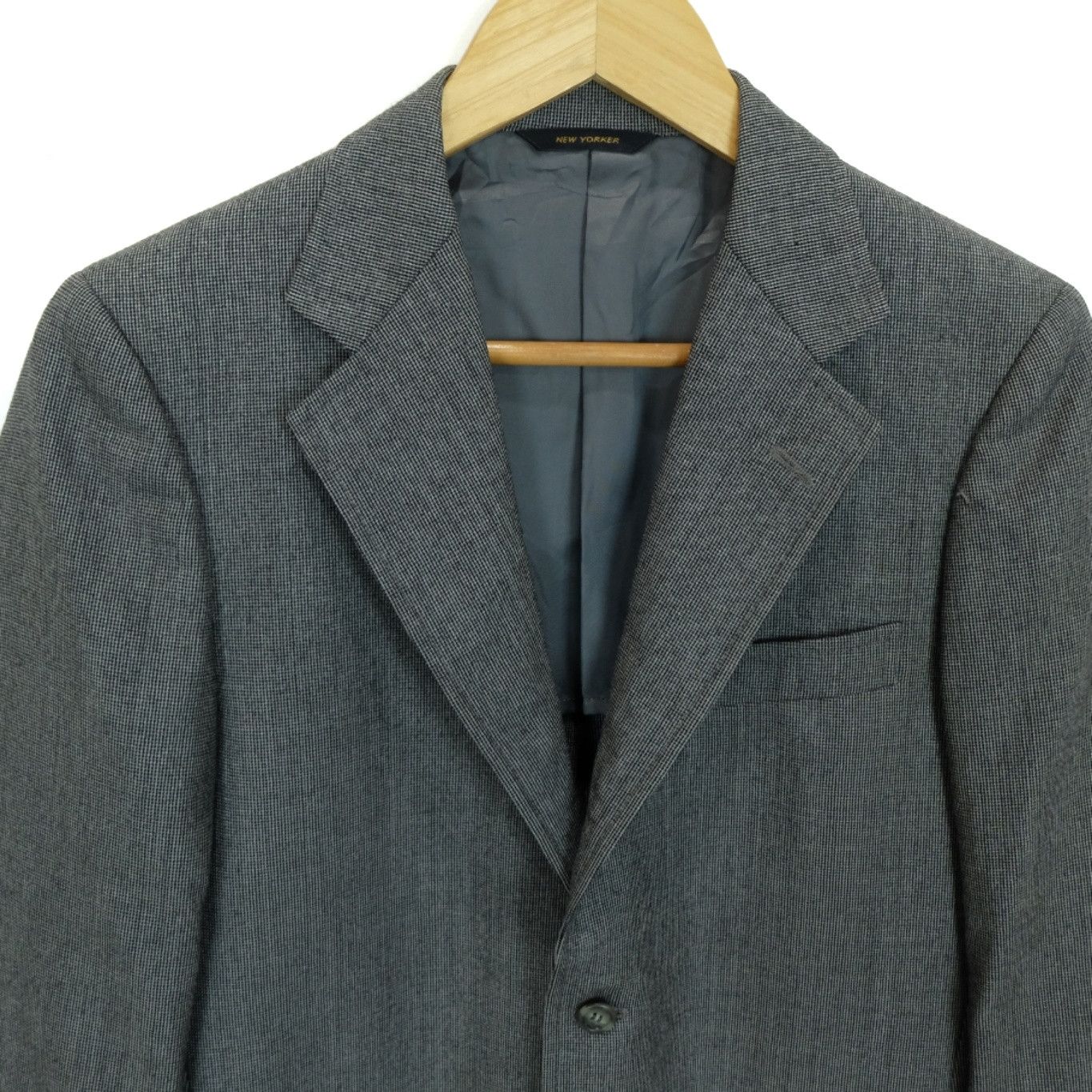 Japanese Brand NEW YORKER Blazer Smart Formal Coat Size 36R - 3 Thumbnail