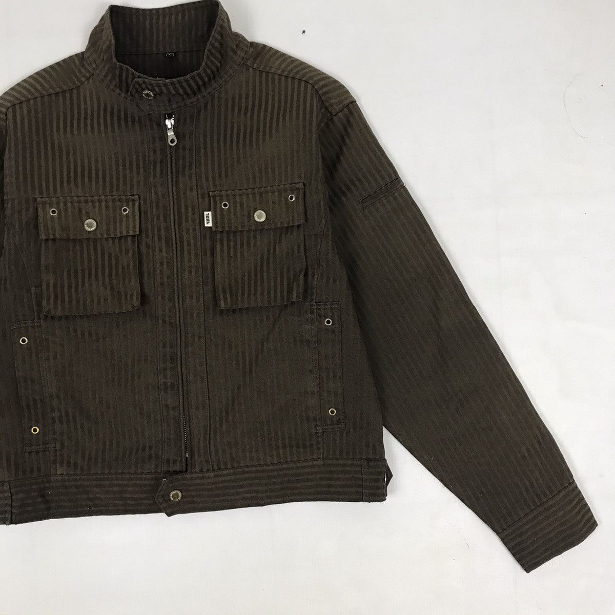 Japanese Brand × Vintage Vintage Japanese Brand Tactical Pocket Cargo Jacket Size US M / EU 48-50 / 2 - 3 Thumbnail