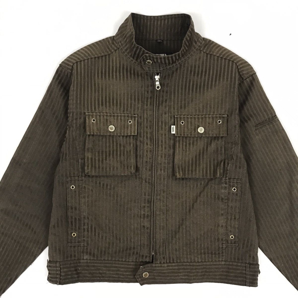 Japanese Brand × Vintage Vintage Japanese Brand Tactical Pocket Cargo Jacket Size US M / EU 48-50 / 2 - 4 Thumbnail