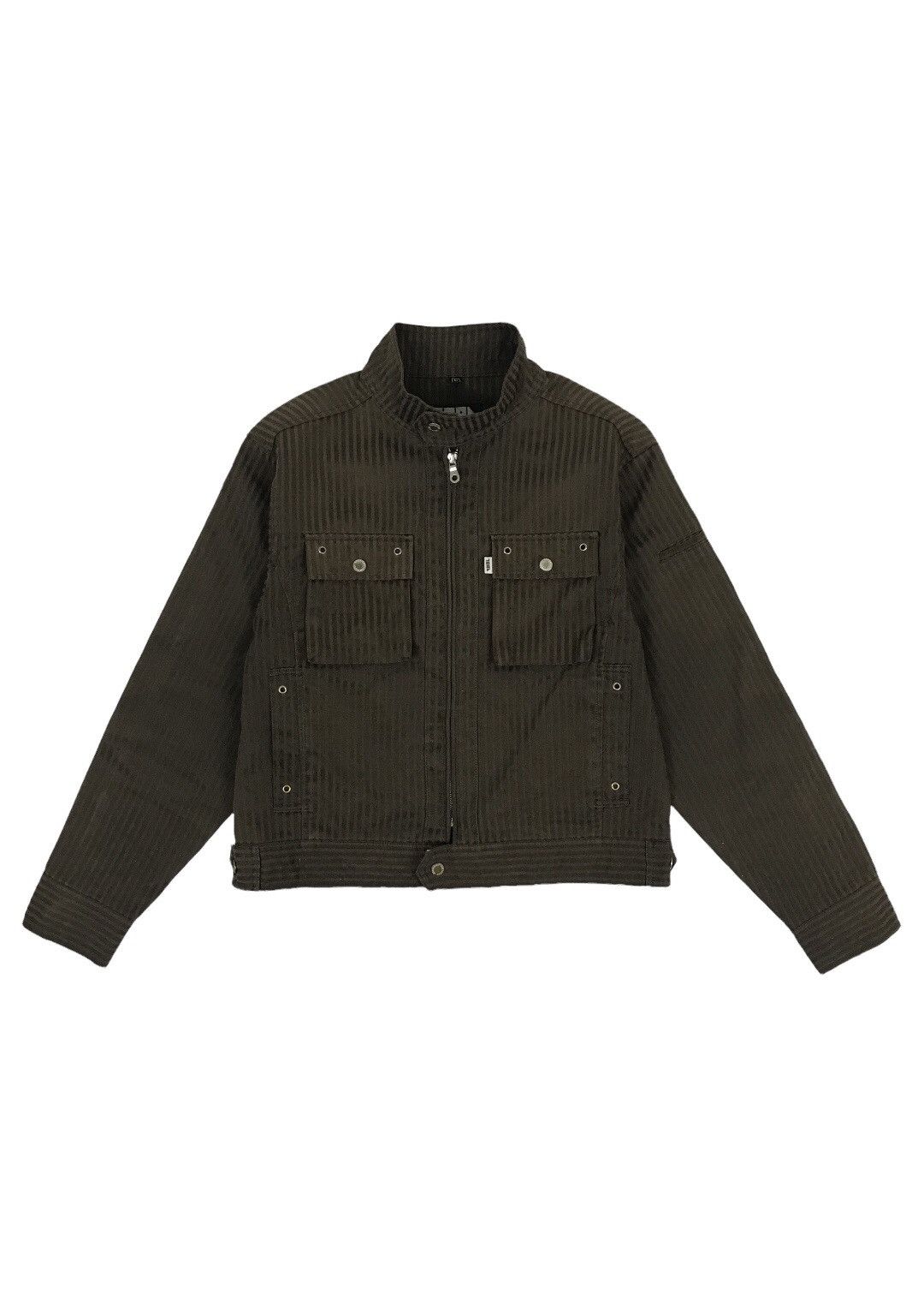 Japanese Brand × Vintage Vintage Japanese Brand Tactical Pocket Cargo Jacket Size US M / EU 48-50 / 2 - 1 Thumbnail