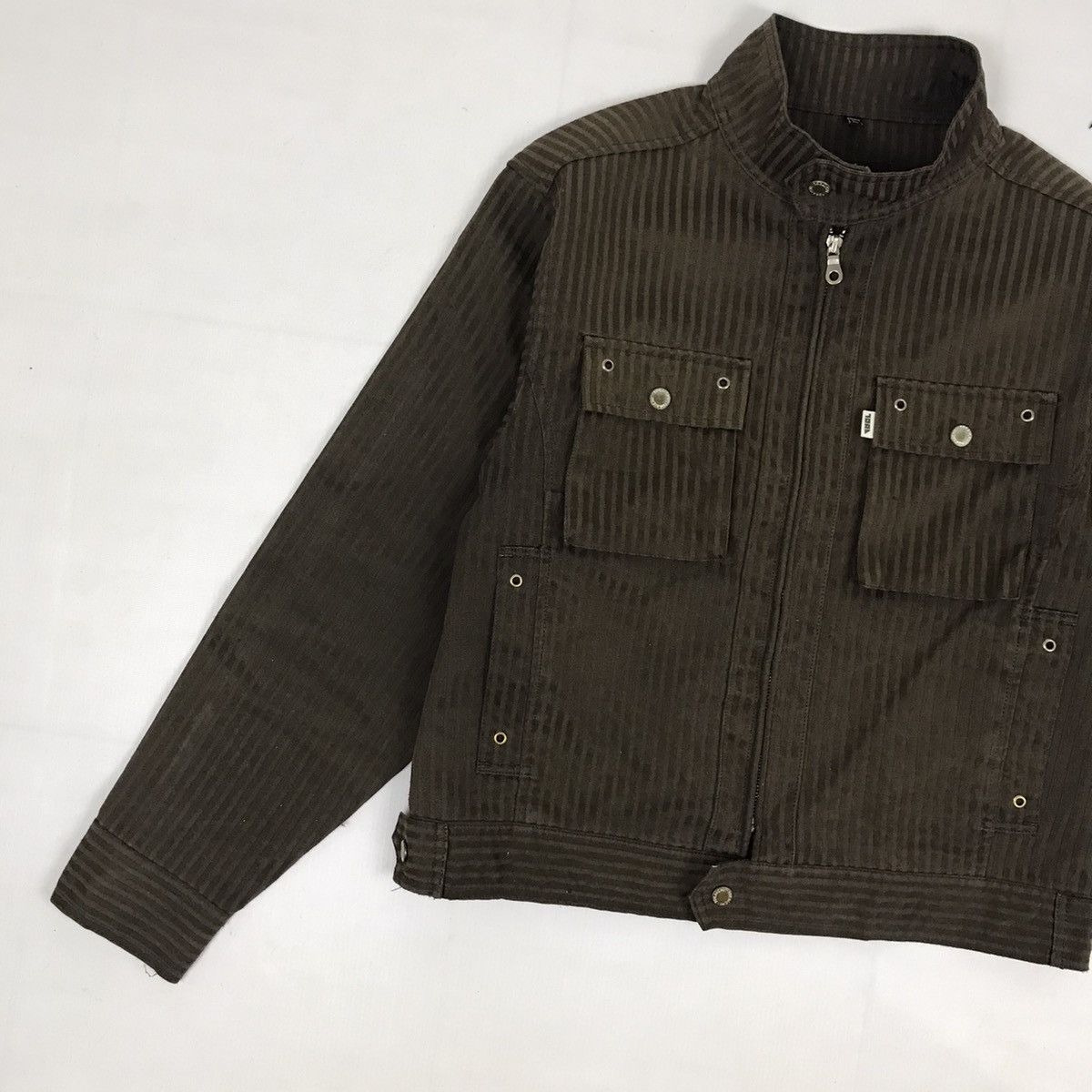 Japanese Brand × Vintage Vintage Japanese Brand Tactical Pocket Cargo Jacket Size US M / EU 48-50 / 2 - 2 Thumbnail