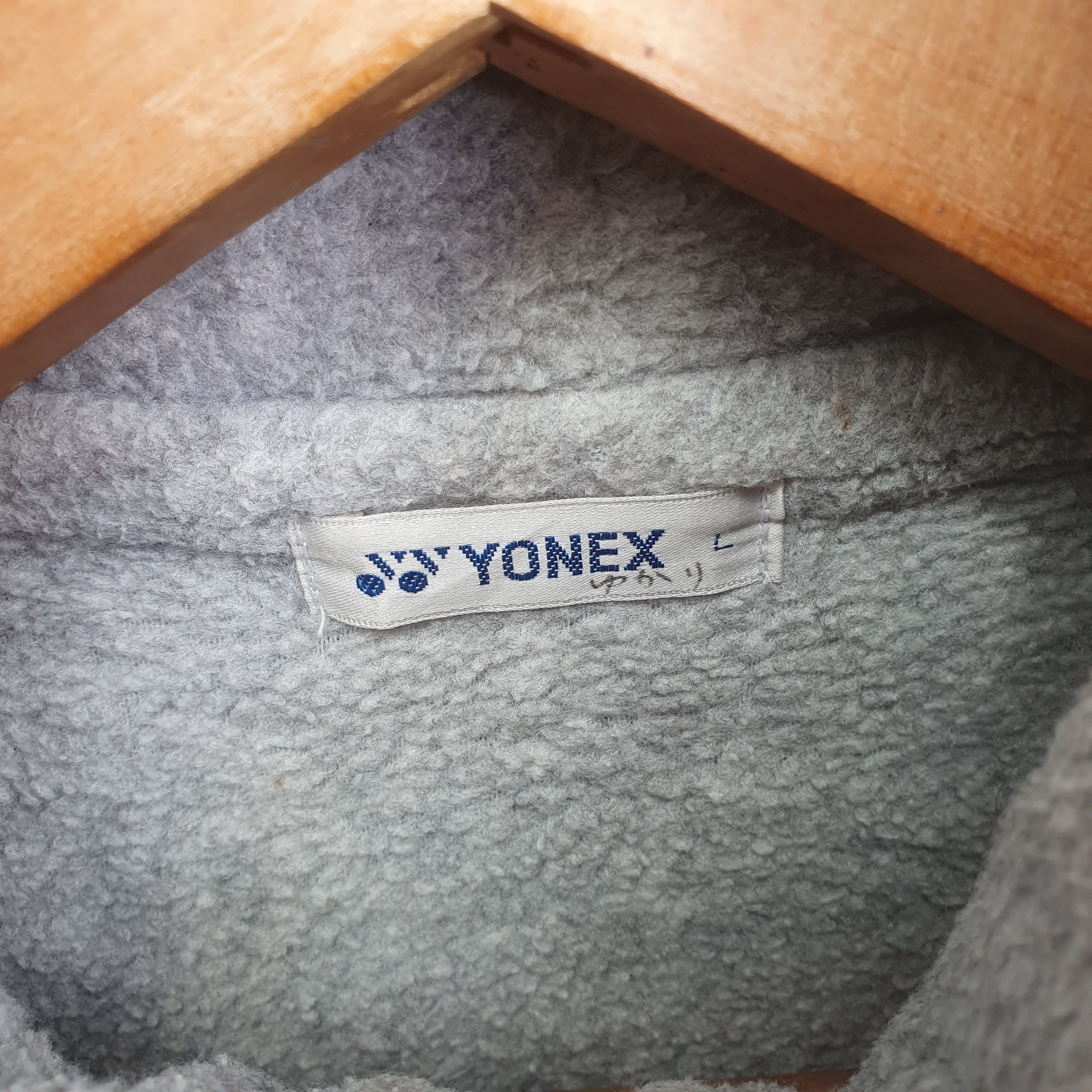 Japanese Brand × Vintage VINTAGE YONEX FLEECE JACKET Size US L / EU 52-54 / 3 - 4 Thumbnail