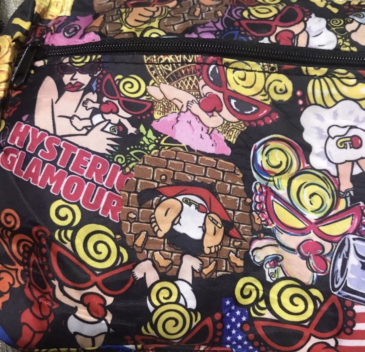 Hysteric Glamour × Japanese Brand × Vintage Steals‼️Vintage Hysteric Glamour mini Fullprint Shoulder bag Size ONE SIZE - 8 Thumbnail