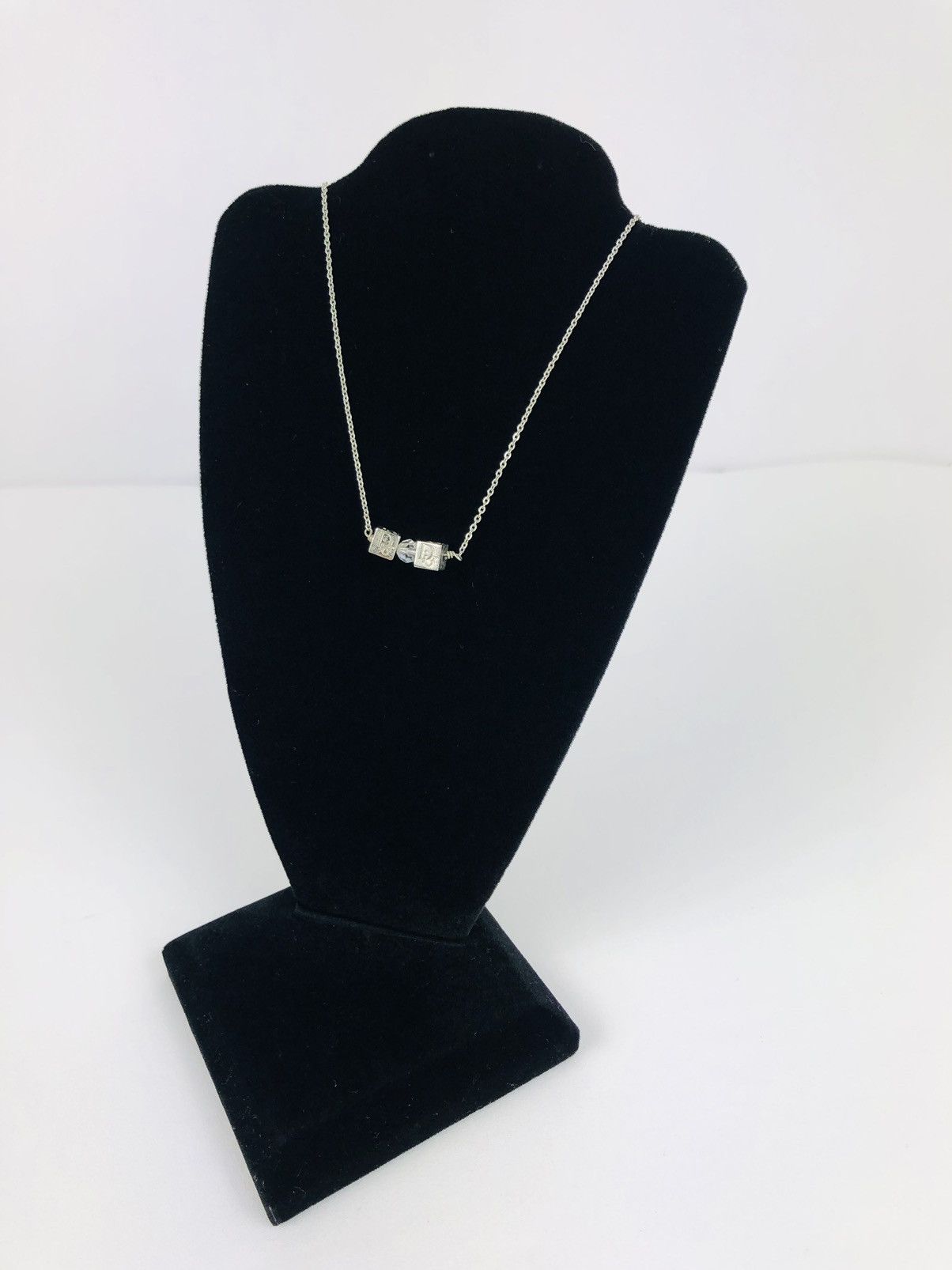 image of Dior Dice Necklace in Silver, Men's
