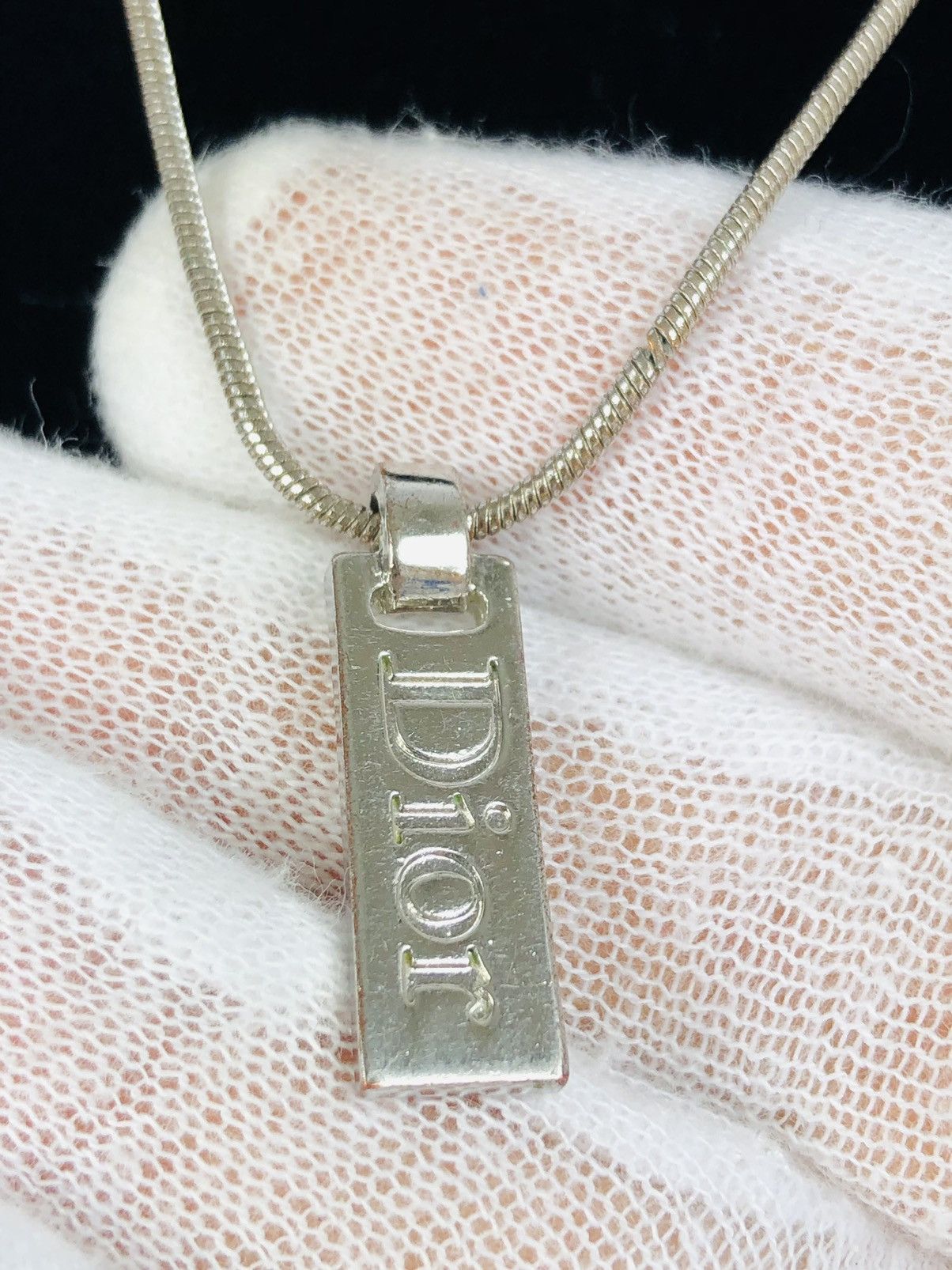 Dior Dior logo necklace Size ONE SIZE - 3 Thumbnail