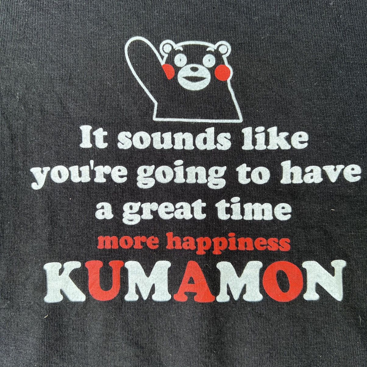 Anime × Japanese Brand × Other SWEATSHIRT KUMAMON MORE HAPPINESS MASCOT OF JAPAN Size M / US 6-8 / IT 42-44 - 3 Thumbnail