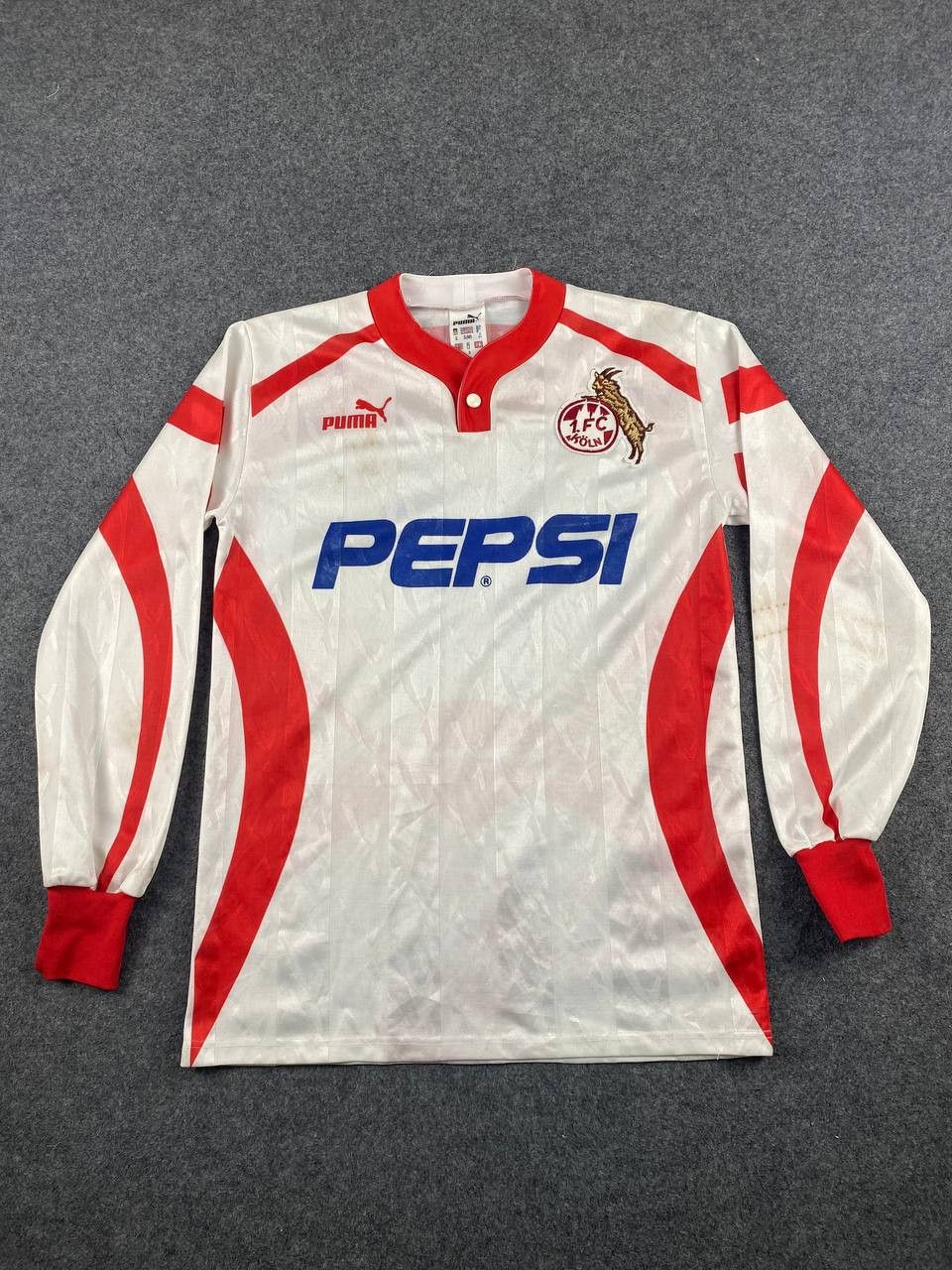 1. FC Koln Jersey Size MEDIUM Shirt Soccer Football Puma ig93