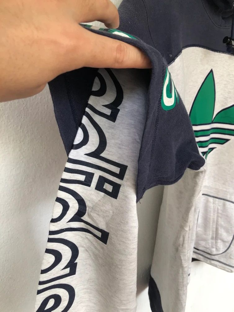 Adidas DOPE🔥 VINTAGE ADIDAS JAPAN BIG EMBROIDERIES LOGO HOODIE Size US XL / EU 56 / 4 - 7 Thumbnail