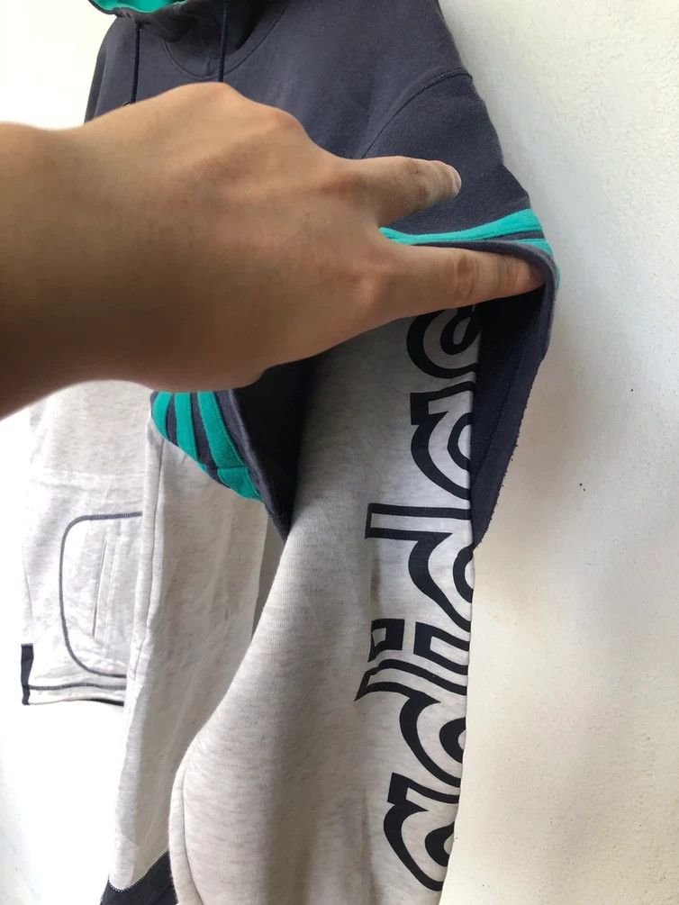 Adidas DOPE🔥 VINTAGE ADIDAS JAPAN BIG EMBROIDERIES LOGO HOODIE Size US XL / EU 56 / 4 - 9 Thumbnail