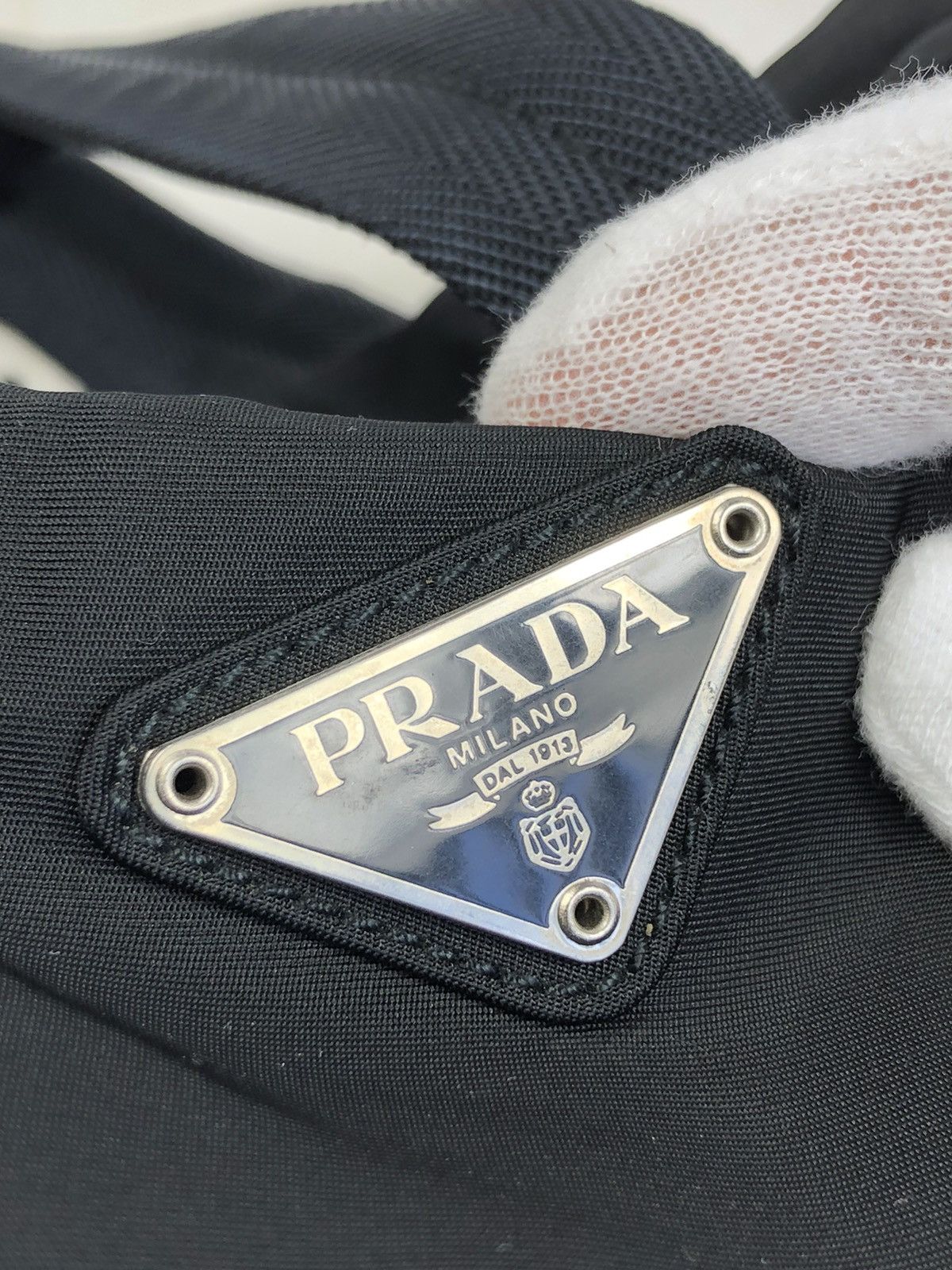 Prada Prada tessuto nero nylon tote bag Size ONE SIZE - 6 Thumbnail