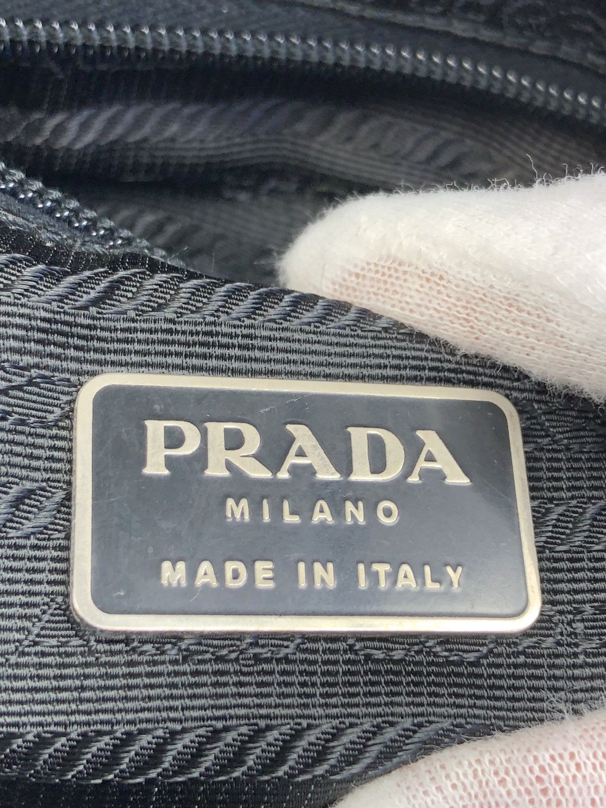 Prada Prada tessuto nero nylon tote bag Size ONE SIZE - 4 Thumbnail