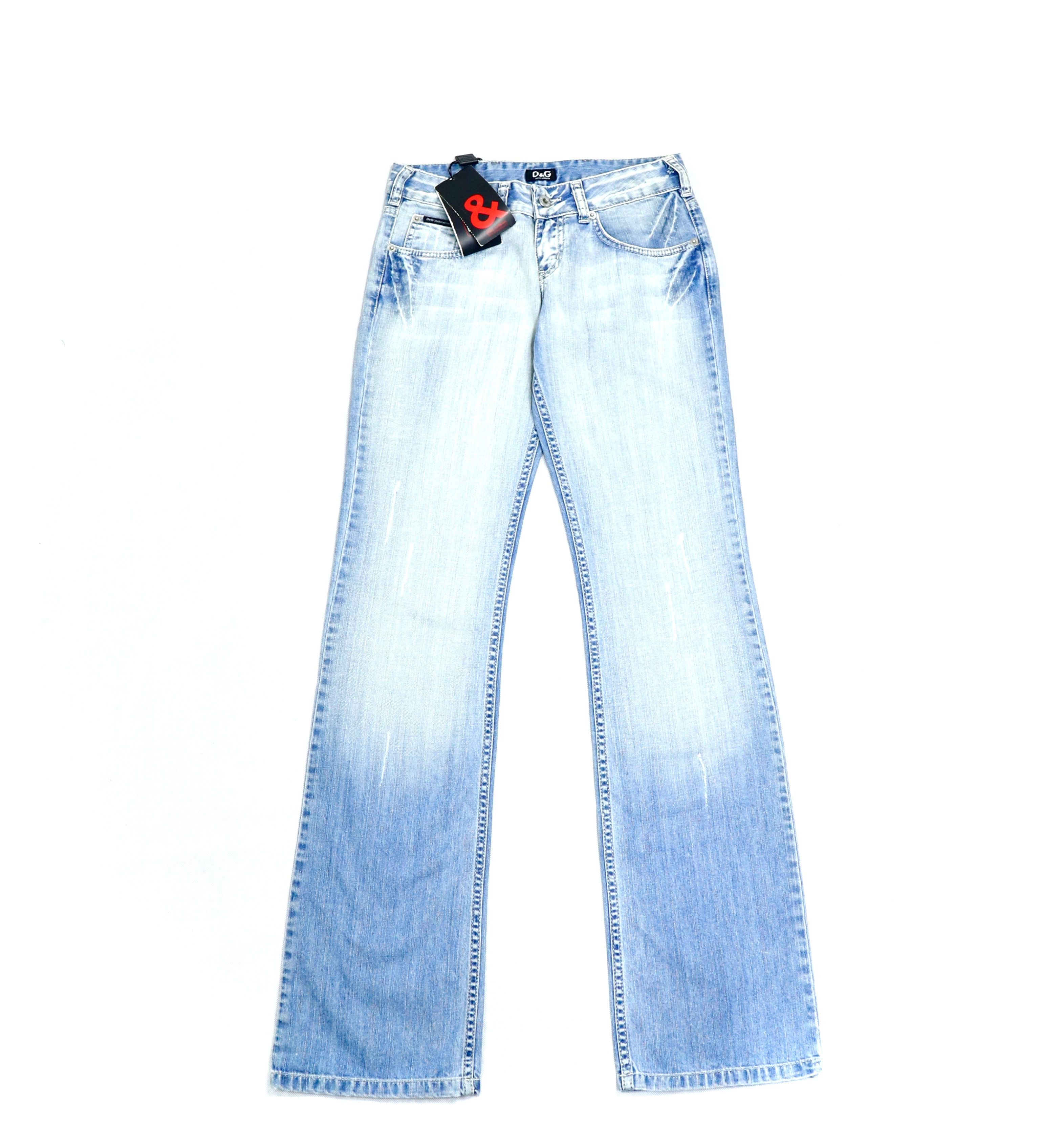 image of Archival Clothing x Dolce Gabbana D&g Faded Classic Jeans, Men's (Size 26)