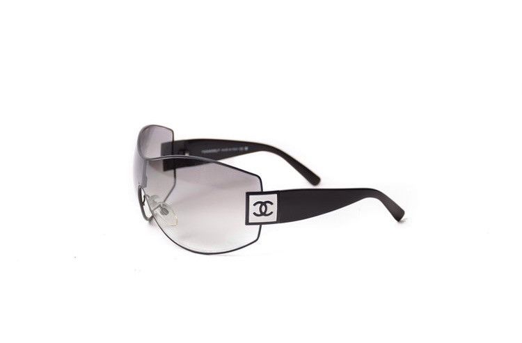 image of Chanel 2000S Oversized Glasses in Black, Women's