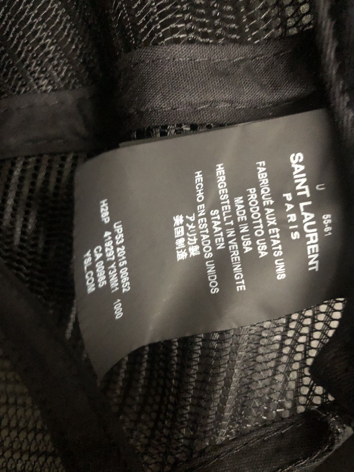 Baby Saint Laurent hat