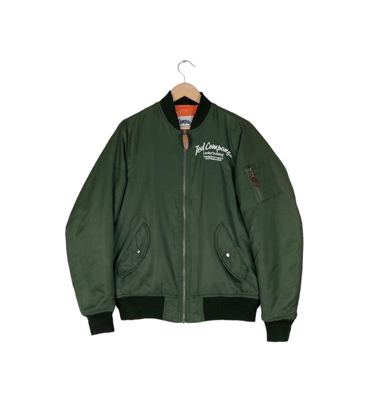 Tedman Ted Company MA-1 Bombers Flight Jacket