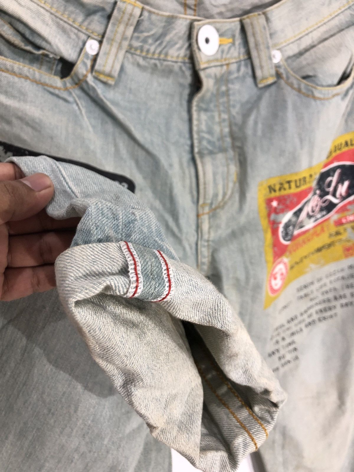 Hysteric Glamour CO & LU DENIM SELVEDGE/FREHEIT/PLAY GAME Size US 36 / EU 52 - 5 Thumbnail