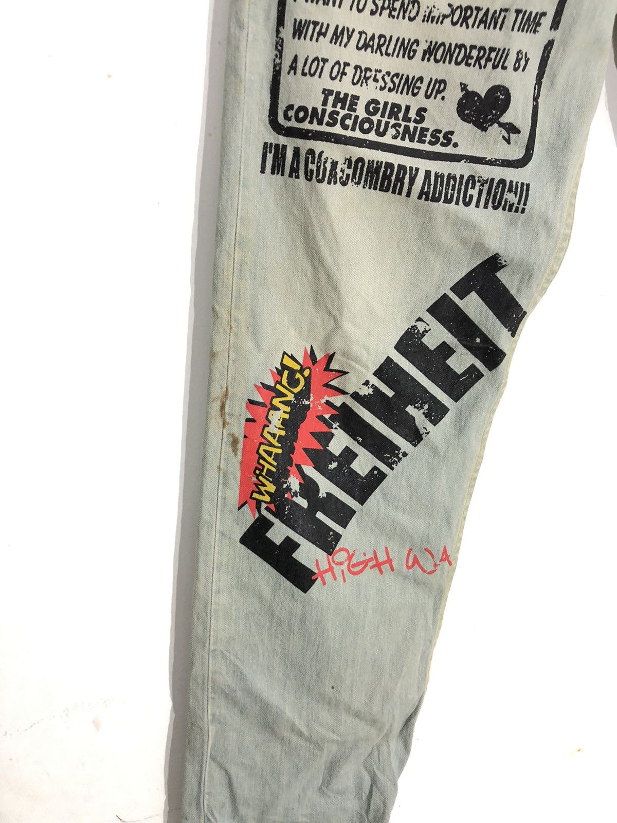 Hysteric Glamour CO & LU DENIM SELVEDGE/FREHEIT/PLAY GAME Size US 36 / EU 52 - 4 Thumbnail