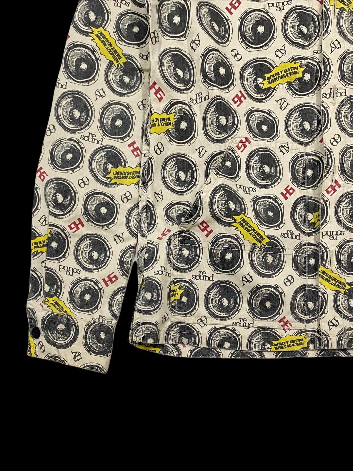 Hysteric Glamour × Seditionaries VTG HYSTERIC GLAMOUR RE SOUND OVERPRINT WORKWEAR JACKET Size US S / EU 44-46 / 1 - 9 Thumbnail