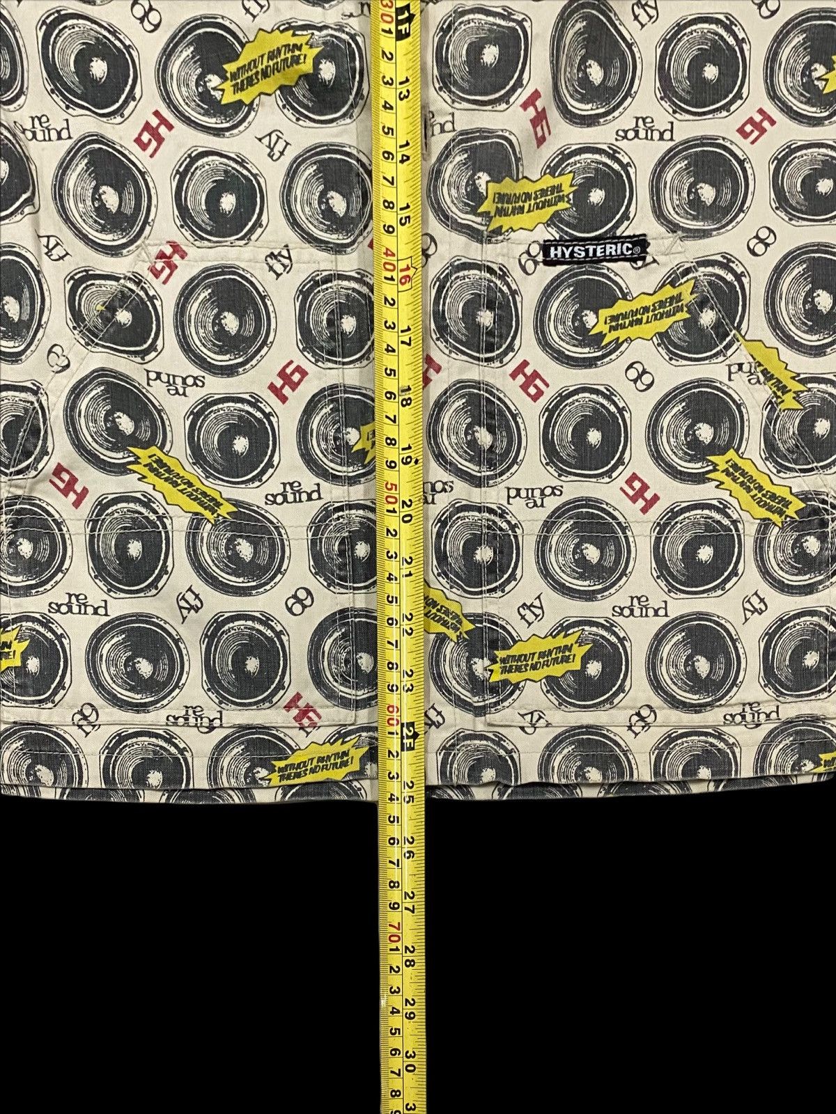 Hysteric Glamour × Seditionaries VTG HYSTERIC GLAMOUR RE SOUND OVERPRINT WORKWEAR JACKET Size US S / EU 44-46 / 1 - 20 Thumbnail