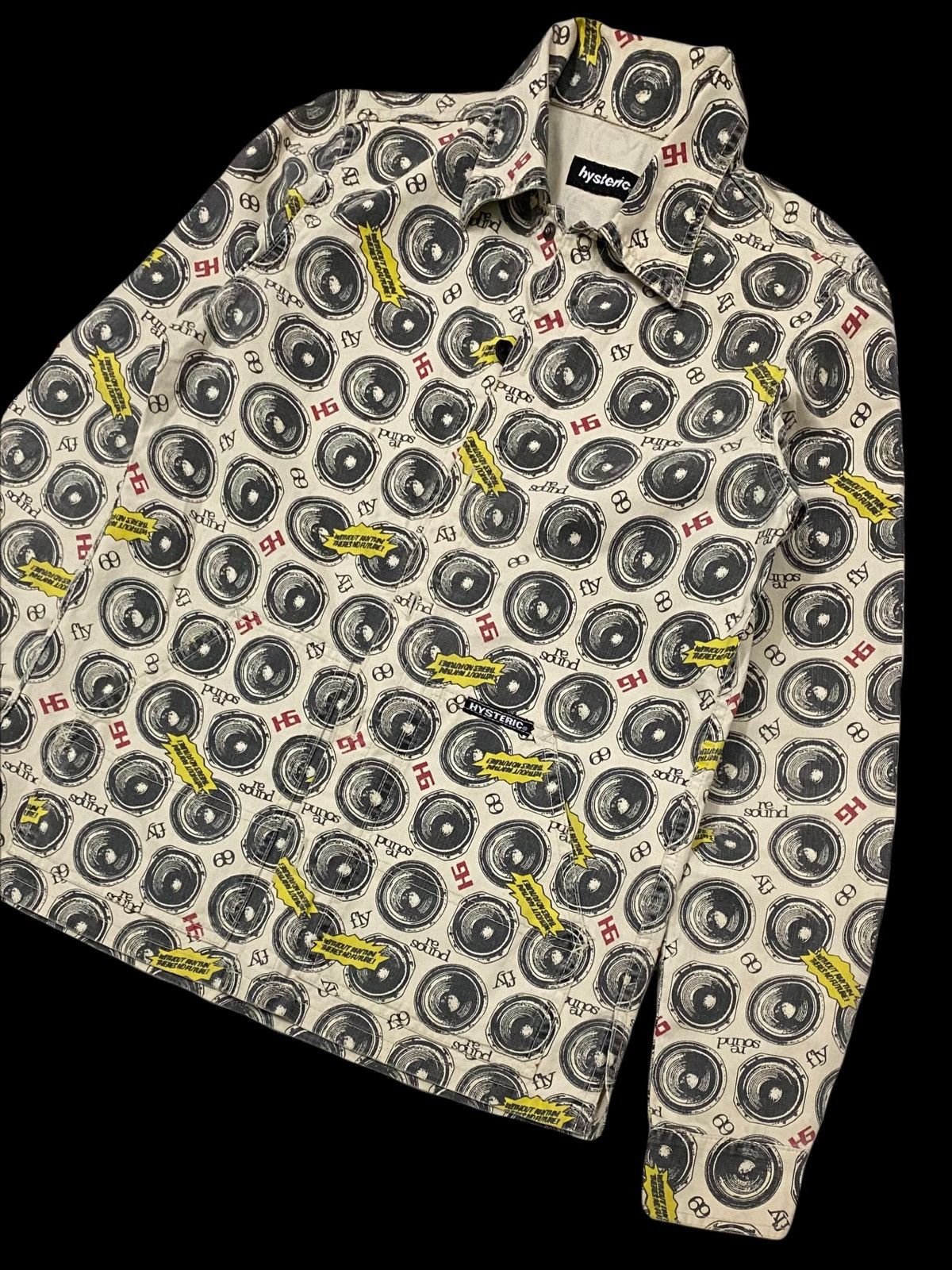 Hysteric Glamour × Seditionaries VTG HYSTERIC GLAMOUR RE SOUND OVERPRINT WORKWEAR JACKET Size US S / EU 44-46 / 1 - 6 Thumbnail