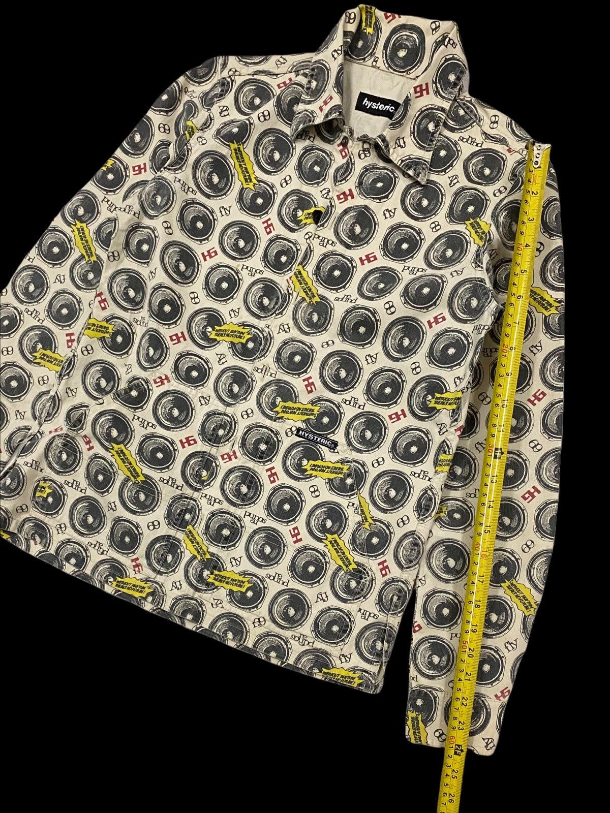 Hysteric Glamour × Seditionaries VTG HYSTERIC GLAMOUR RE SOUND OVERPRINT WORKWEAR JACKET Size US S / EU 44-46 / 1 - 21 Thumbnail