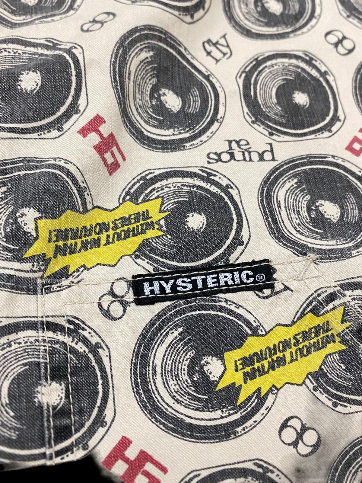 Hysteric Glamour × Seditionaries VTG HYSTERIC GLAMOUR RE SOUND OVERPRINT WORKWEAR JACKET Size US S / EU 44-46 / 1 - 17 Thumbnail