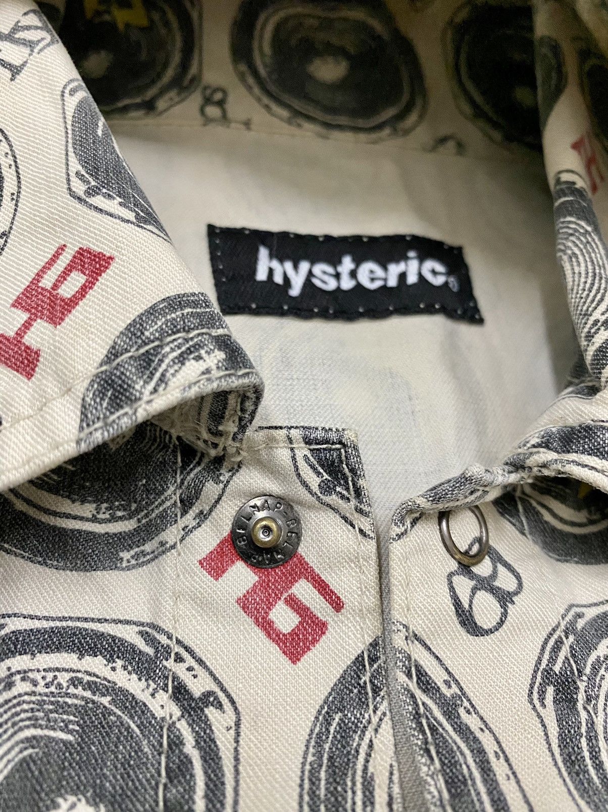 Hysteric Glamour × Seditionaries VTG HYSTERIC GLAMOUR RE SOUND OVERPRINT WORKWEAR JACKET Size US S / EU 44-46 / 1 - 15 Thumbnail
