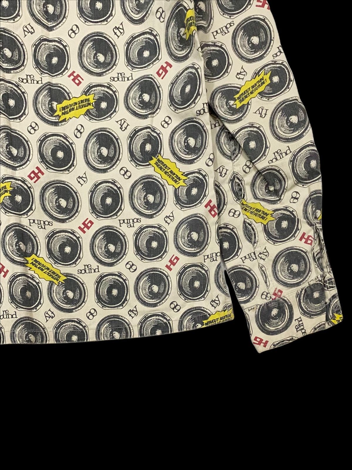 Hysteric Glamour × Seditionaries VTG HYSTERIC GLAMOUR RE SOUND OVERPRINT WORKWEAR JACKET Size US S / EU 44-46 / 1 - 11 Thumbnail