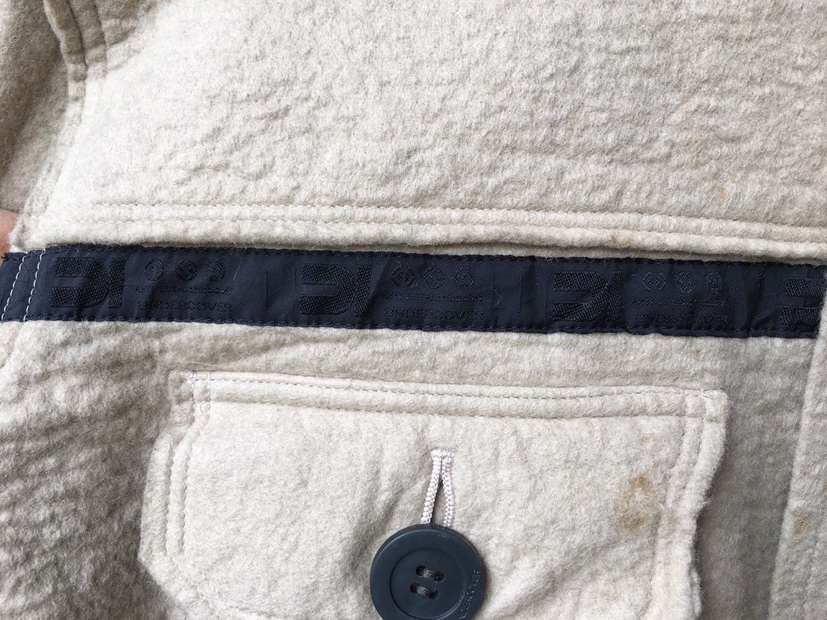 Jun Takahashi Vintage 90s Undercover Jun Takahashi Wool Light Jacket Size US S / EU 44-46 / 1 - 11 Thumbnail