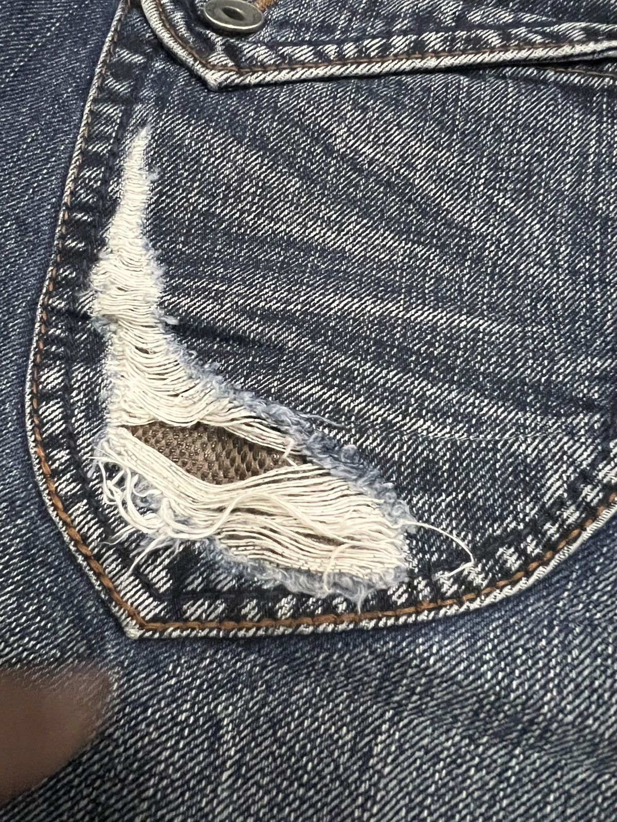 Japanese Brand × Matsuda Distressed Japan Blue Flare by Nicole Club For Men Denim Size US 32 / EU 48 - 9 Thumbnail