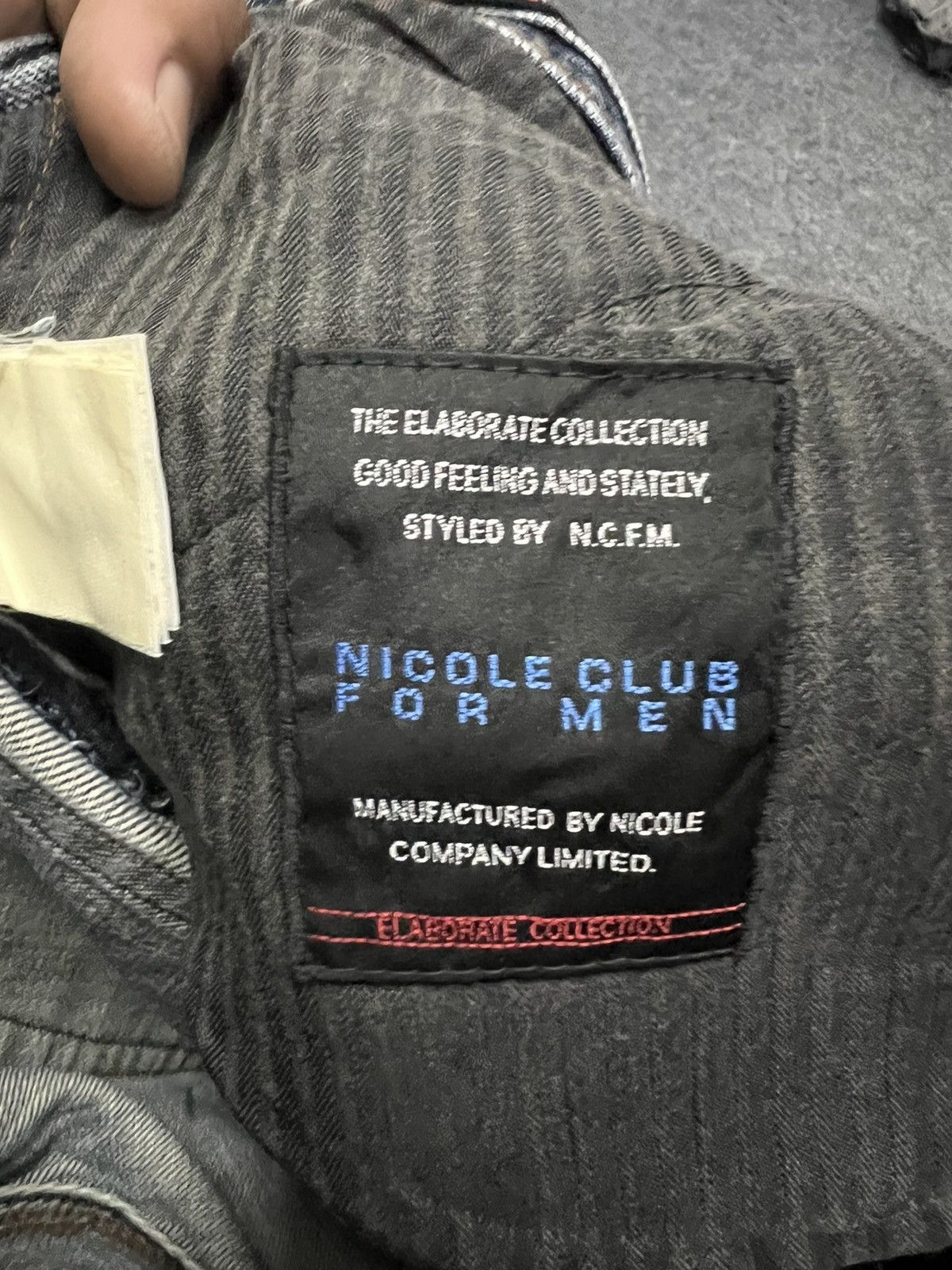 Japanese Brand × Matsuda Distressed Japan Blue Flare by Nicole Club For Men Denim Size US 32 / EU 48 - 7 Thumbnail