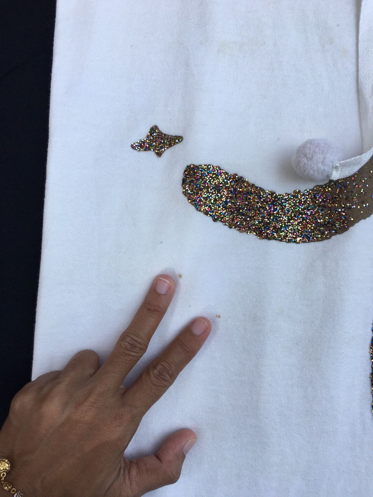 Issey Miyake Tsumori Chisato Issey Miyake Cat Glitter Drawsting Shirt Size US M / EU 48-50 / 2 - 8 Thumbnail