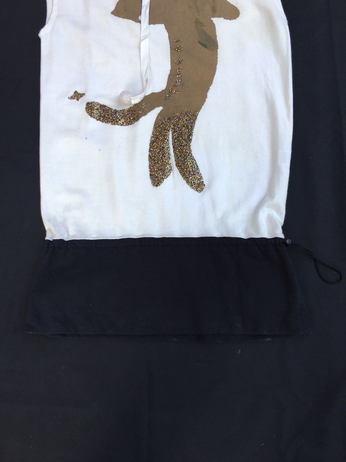 Issey Miyake Tsumori Chisato Issey Miyake Cat Glitter Drawsting Shirt Size US M / EU 48-50 / 2 - 6 Thumbnail