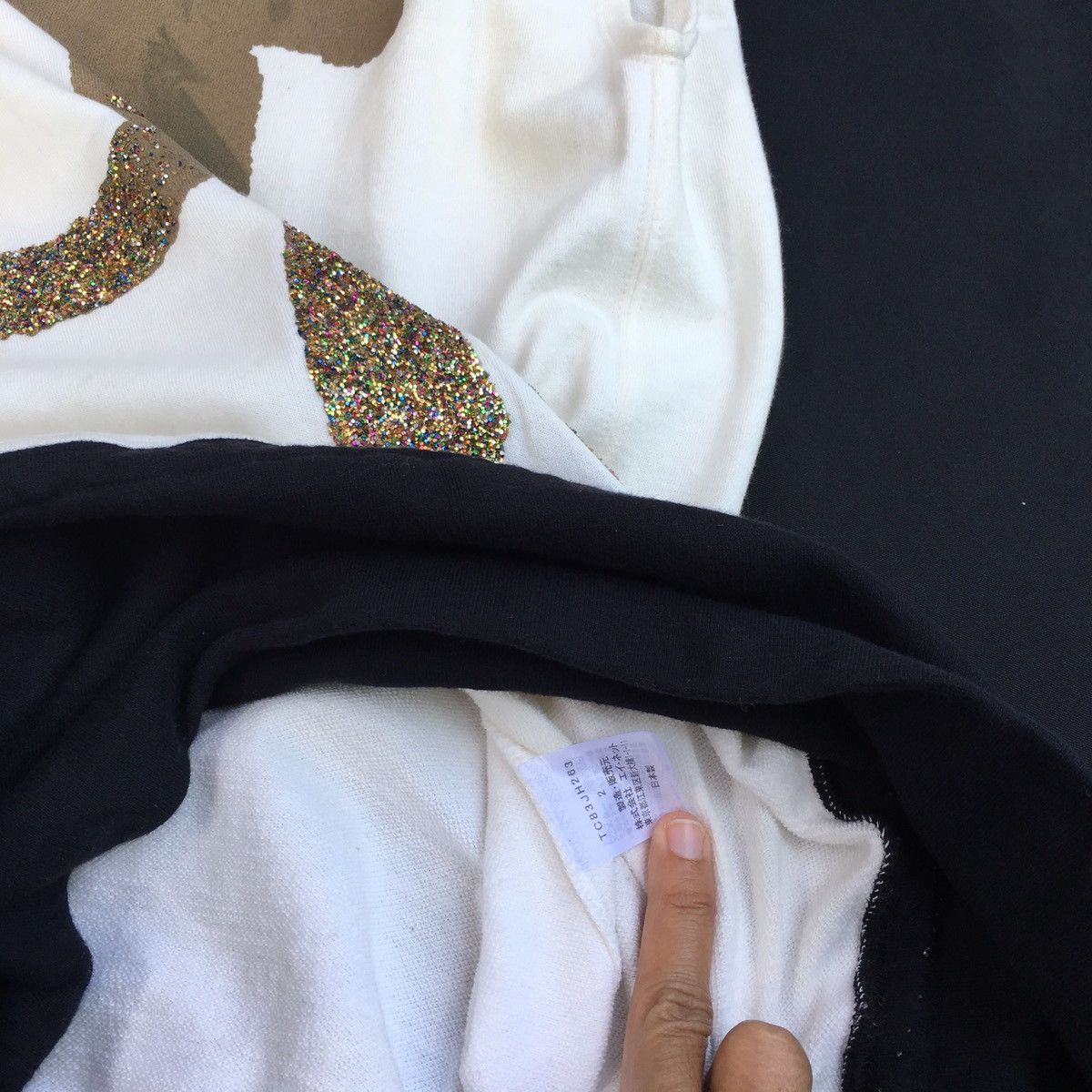 Issey Miyake Tsumori Chisato Issey Miyake Cat Glitter Drawsting Shirt Size US M / EU 48-50 / 2 - 15 Thumbnail