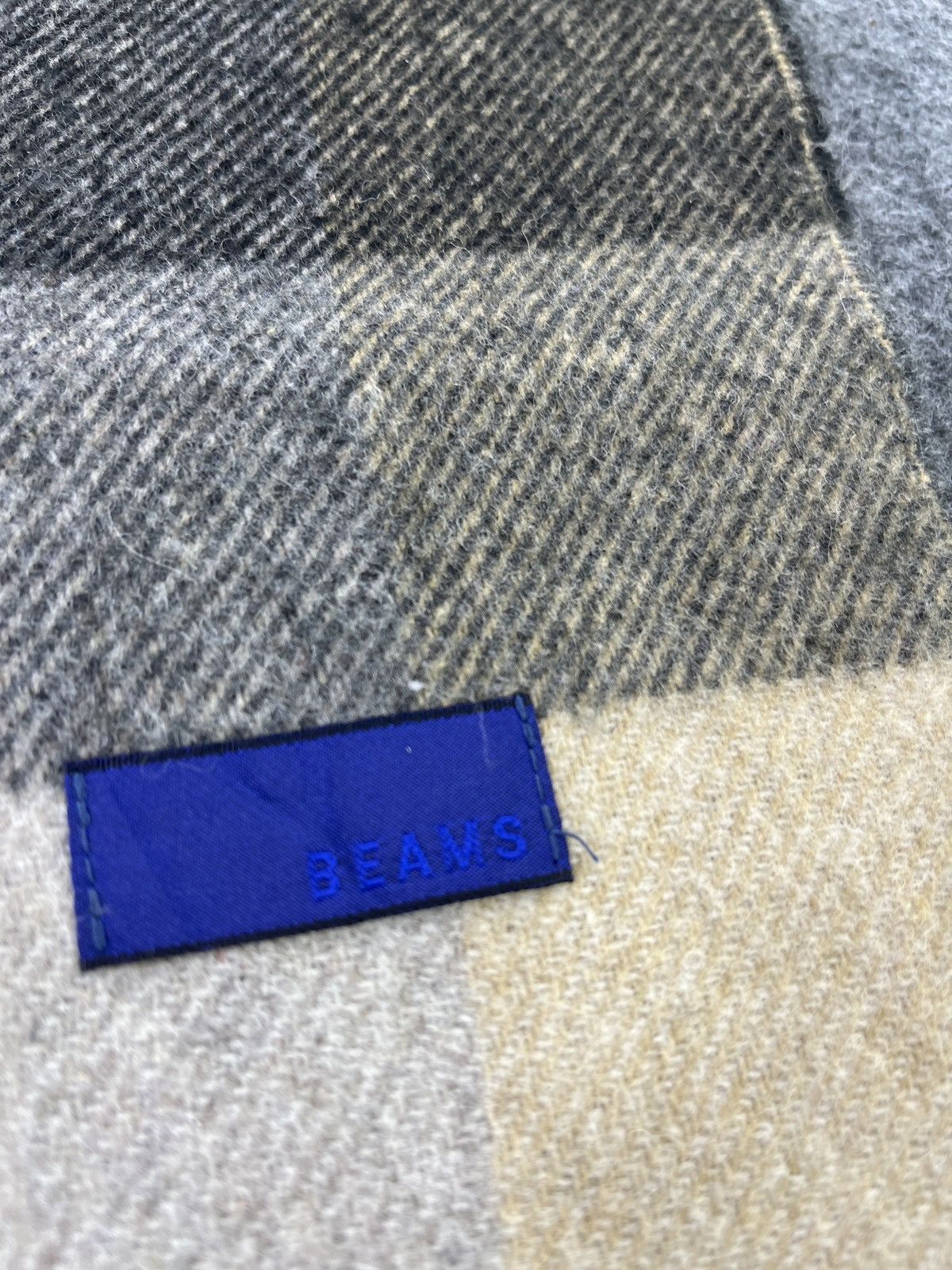Beams Plus × Vintage Beams Plus Scarf / Muffler / Neckwear - T356 Size ONE SIZE - 6 Thumbnail