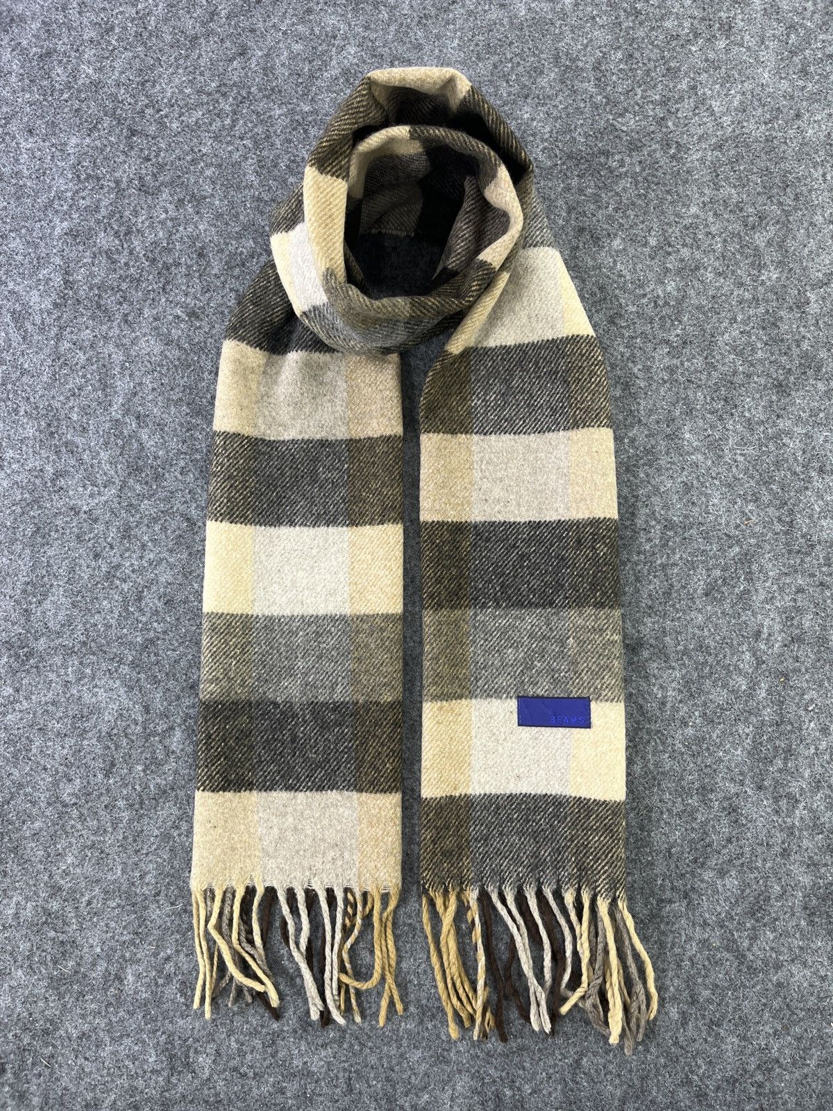 Beams Plus × Vintage Beams Plus Scarf / Muffler / Neckwear - T356 Size ONE SIZE - 5 Thumbnail