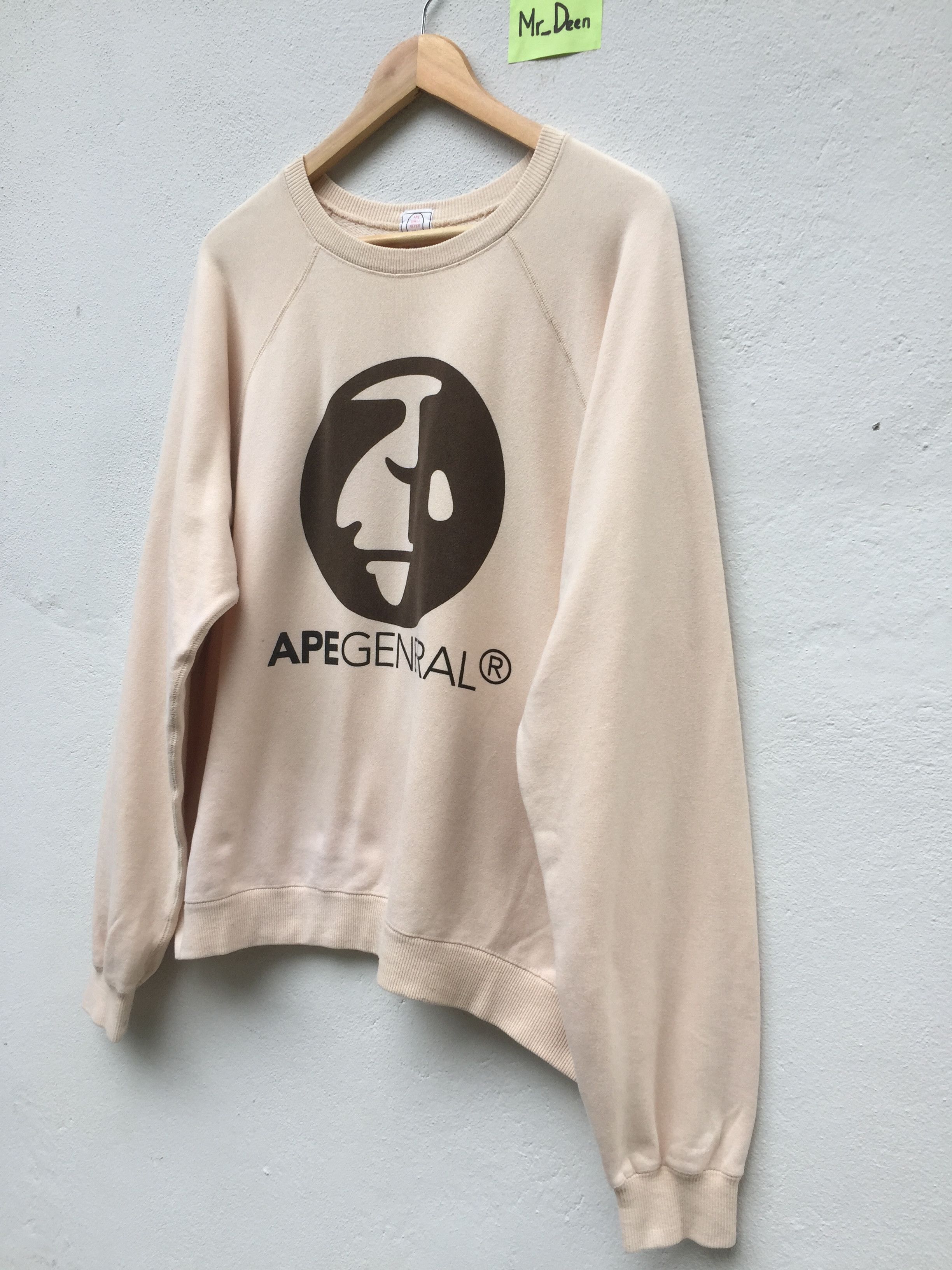 Bape Vintage BAPE Ape General Crewneck Sweatshirt Size US L / EU 52-54 / 3 - 3 Thumbnail
