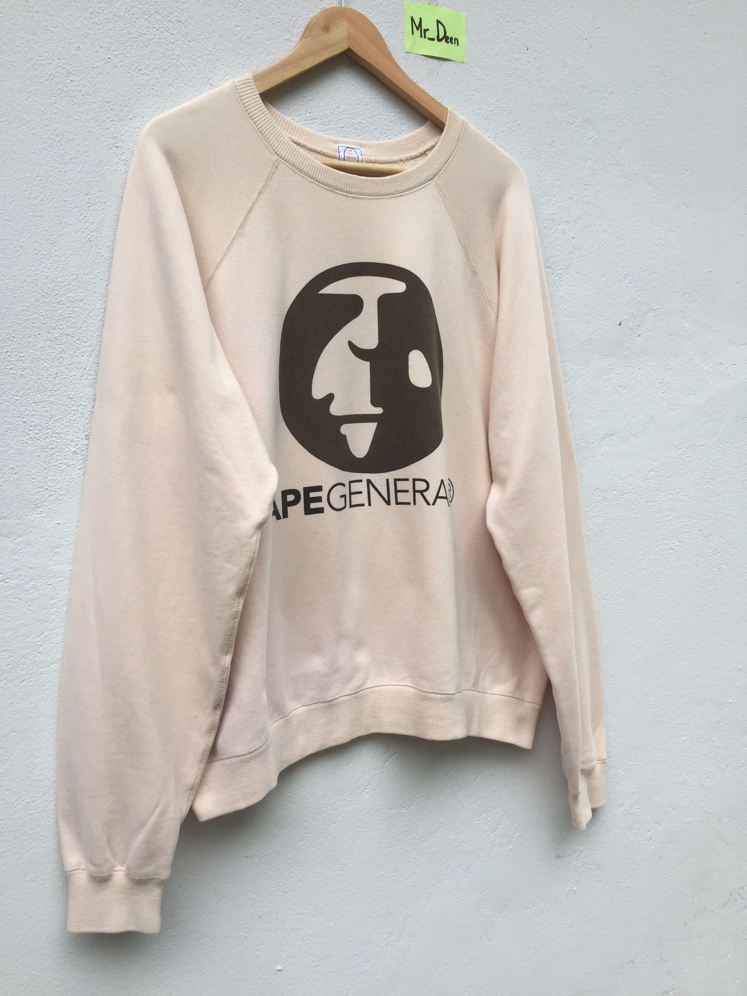 Bape Vintage BAPE Ape General Crewneck Sweatshirt Size US L / EU 52-54 / 3 - 2 Thumbnail