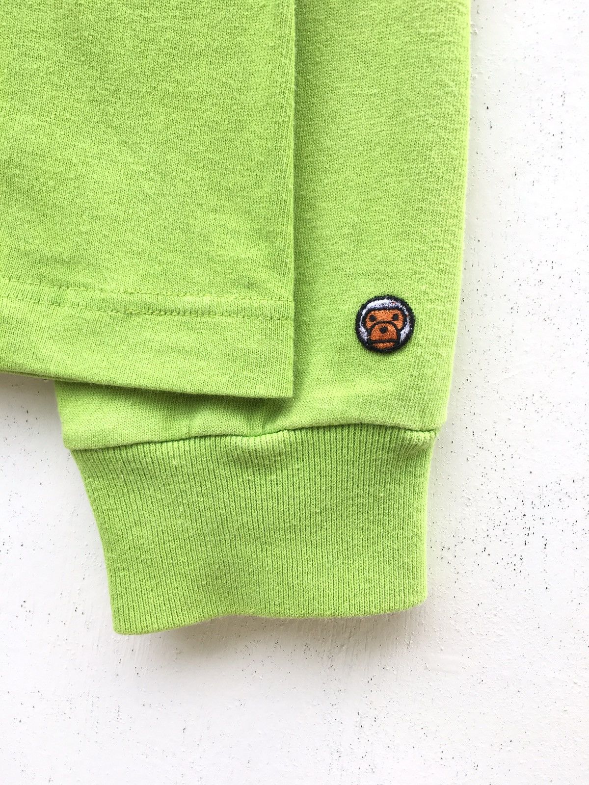 Bape Vintage 2006 BAPE X Baby Milo Big Logo Sweatshirt Size US M / EU 48-50 / 2 - 7 Thumbnail