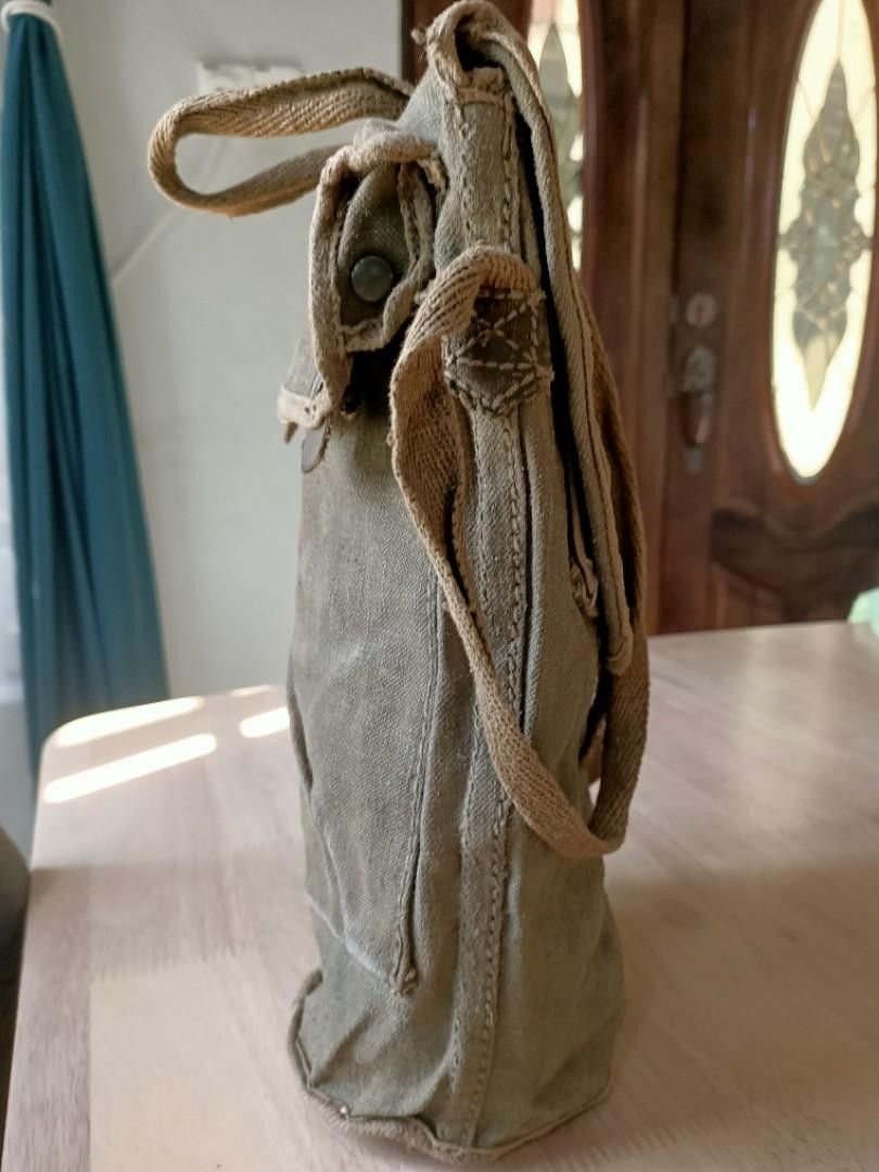 Vintage Rare 50's Army Sling Bag Size ONE SIZE - 7 Thumbnail