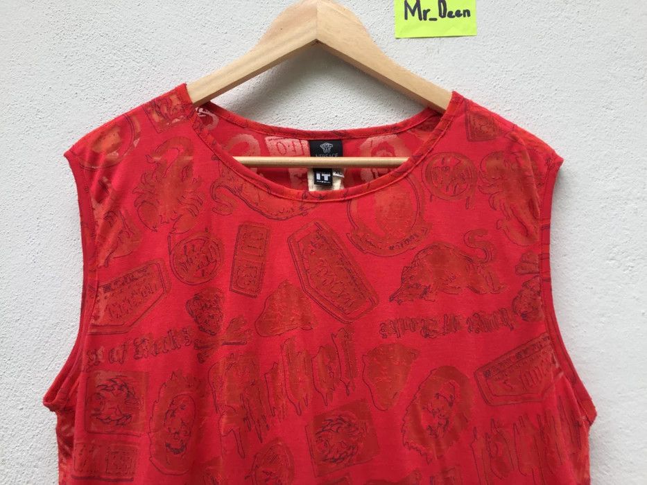 Versace Versace Jeans Couture Sleeveless shirt Made in Italy Size US L / EU 52-54 / 3 - 7 Thumbnail
