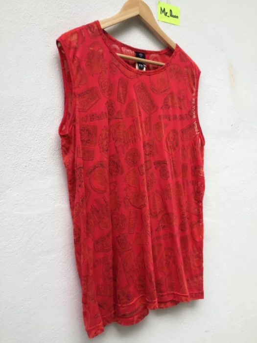 Versace Versace Jeans Couture Sleeveless shirt Made in Italy Size US L / EU 52-54 / 3 - 3 Thumbnail