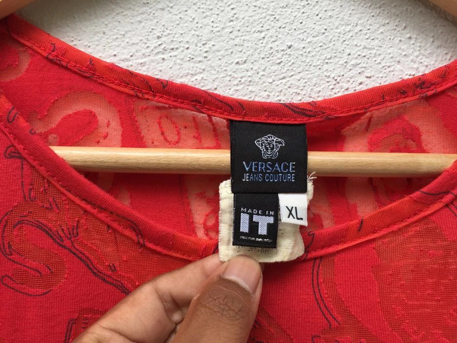 Versace Versace Jeans Couture Sleeveless shirt Made in Italy Size US L / EU 52-54 / 3 - 9 Thumbnail