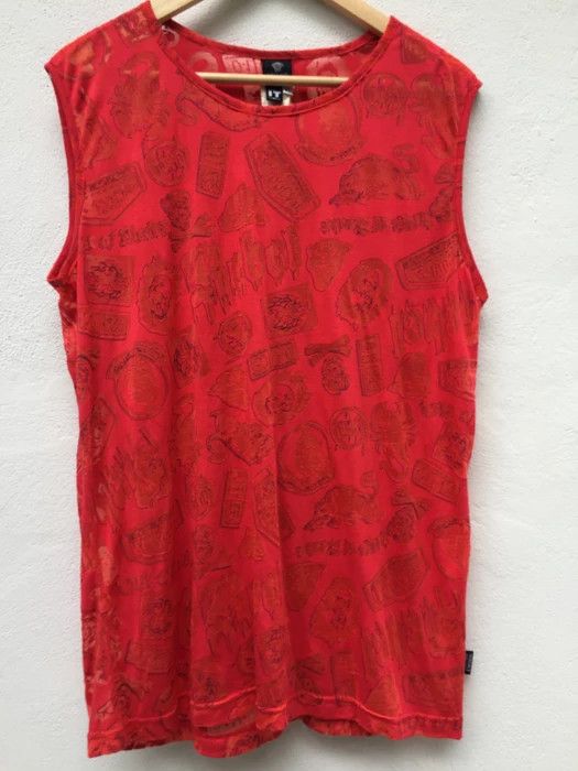 Versace Versace Jeans Couture Sleeveless shirt Made in Italy Size US L / EU 52-54 / 3 - 6 Thumbnail