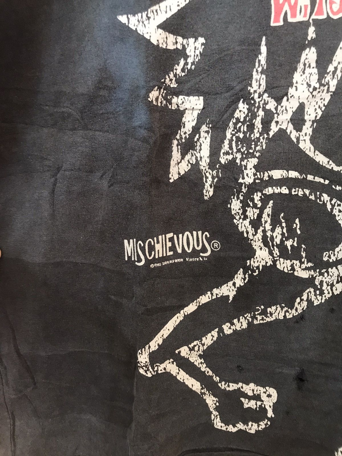 Anime ‼️MISCHIEVOUS TSHIRT DISTRESSED SUNFADED‼️ Size US S / EU 44-46 / 1 - 2 Thumbnail