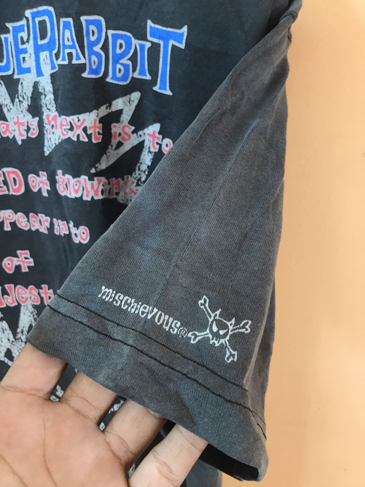 Anime ‼️MISCHIEVOUS TSHIRT DISTRESSED SUNFADED‼️ Size US S / EU 44-46 / 1 - 5 Thumbnail
