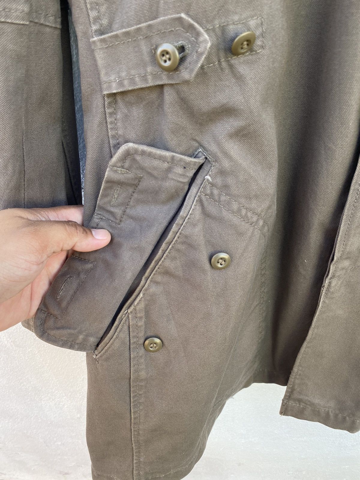 PPFM Japanese Brand X PPFM parka / long jacket Size US L / EU 52-54 / 3 - 7 Thumbnail