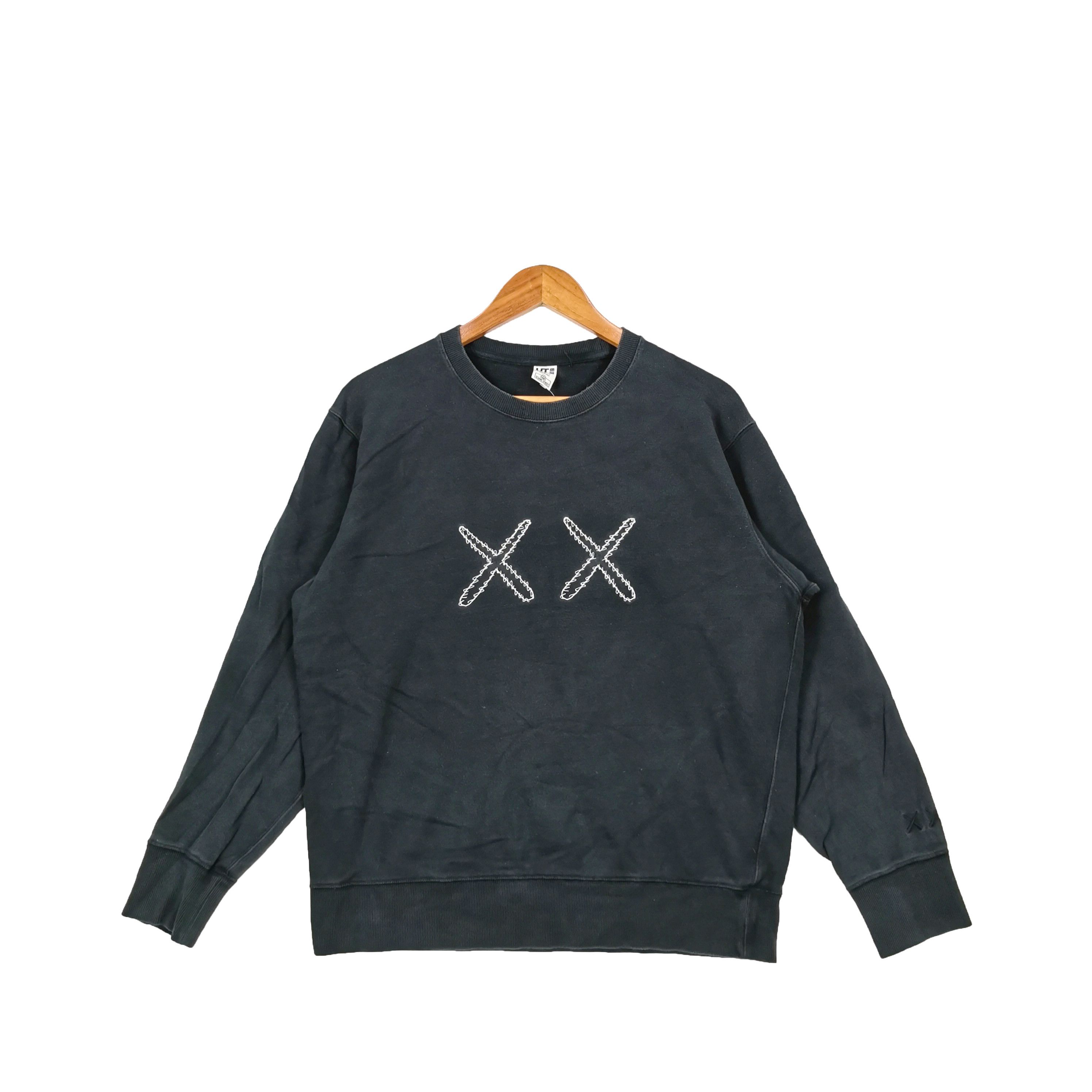 Cartoon Network Japanese Brand Kaws Kaws X Sesame Street Crewneck Sweatshirt Kaws Sweater Grailed